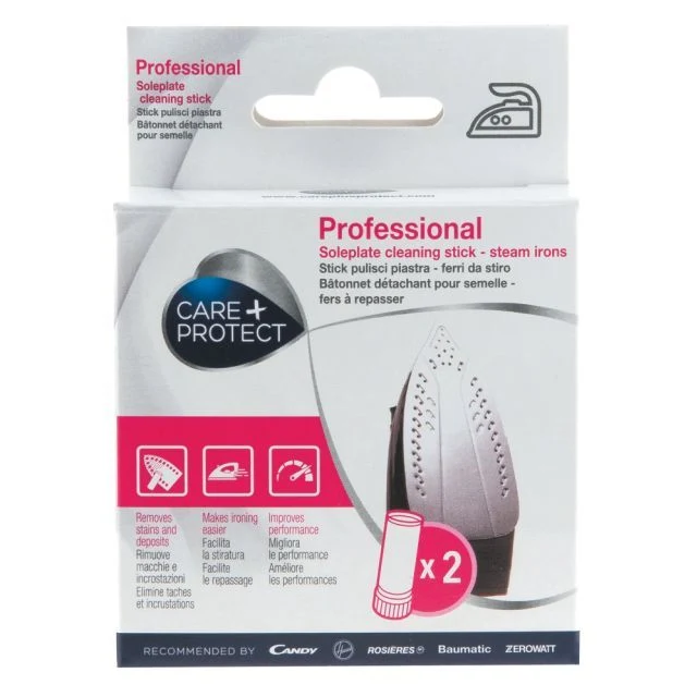 Accessoire - Nettoyant fer à repasser CARE+PROTECT, Spécial semelles, 2 bâtonnets - CDS9602 - 35601790